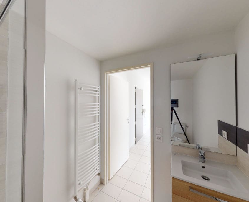 Photo salle de bain T2 • Rés. Canopia