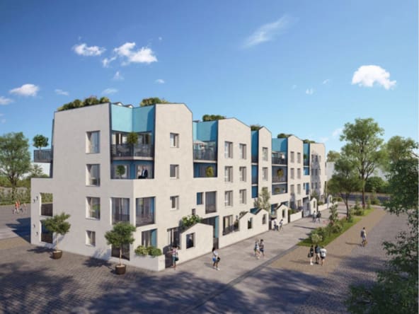 Bâtiment 3d T3 • Résidence Rives du Canal