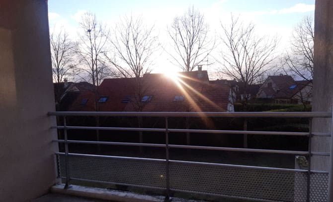 Photo balcon T3 • Quartier Lazare Carnot