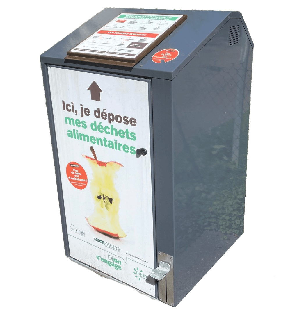 Photo point de collecte pour ses déchets alimentaires