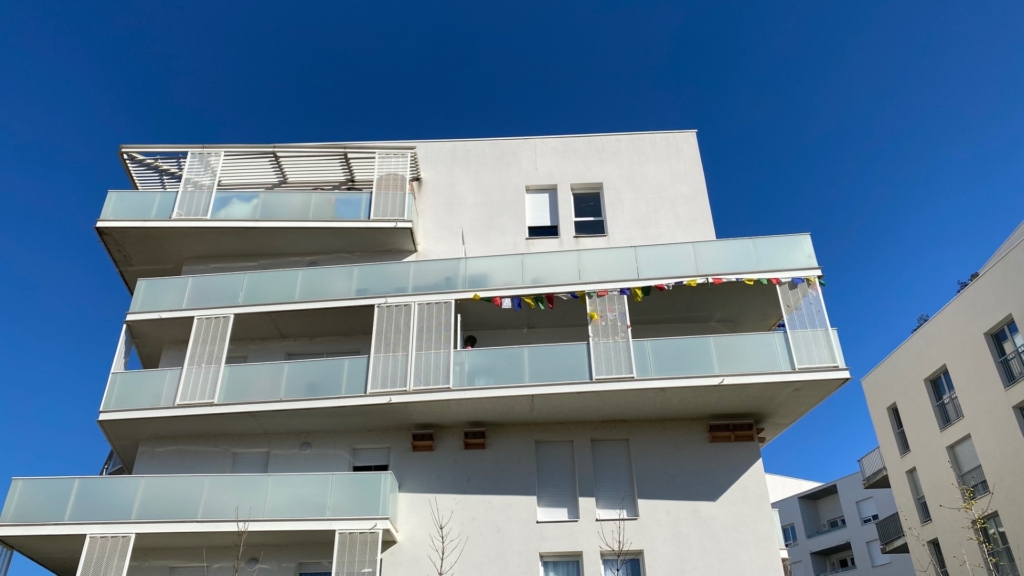 Photo balcon arrière résidence Millésime