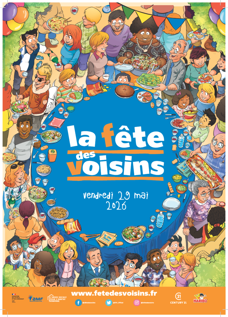 Affiche de la fête des voisins