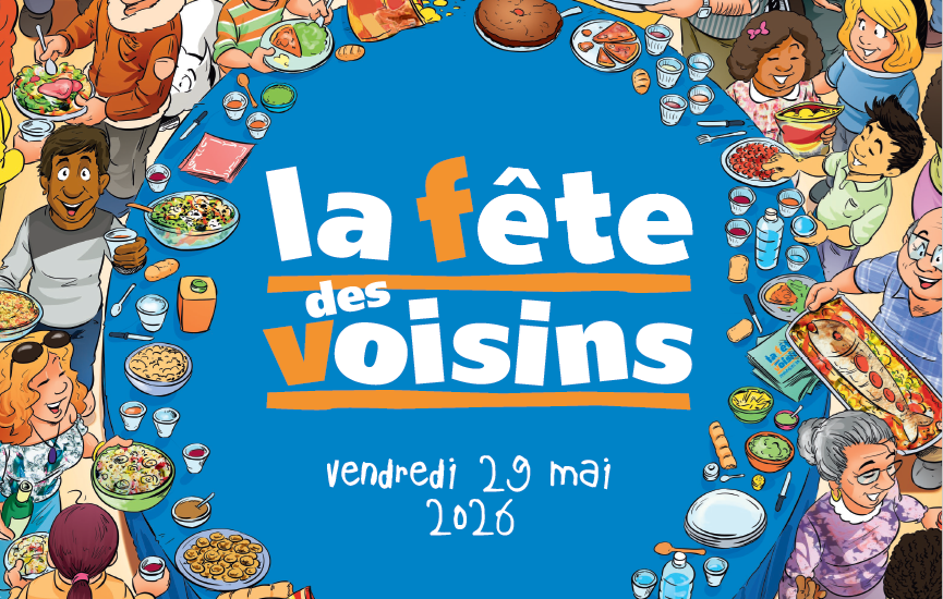 illustration de la fête des voisins